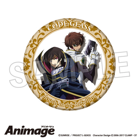 『コードギアス 反逆のルルーシュ』Animageギラギラ缶バッジ 大 vol.3 F